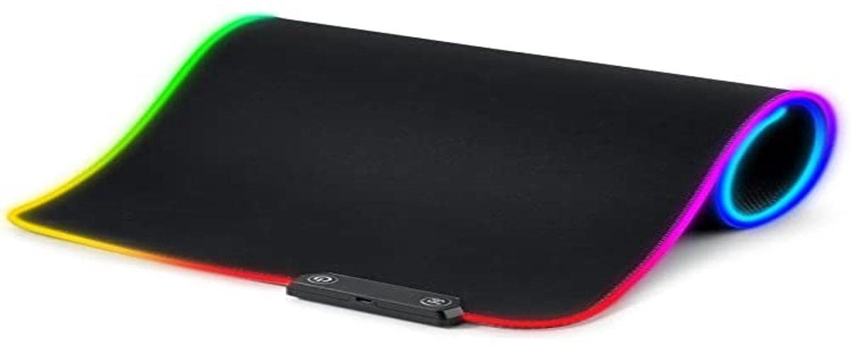 Solidchoice - XXL Gaming Muismat met LED Verlichting en Antislip