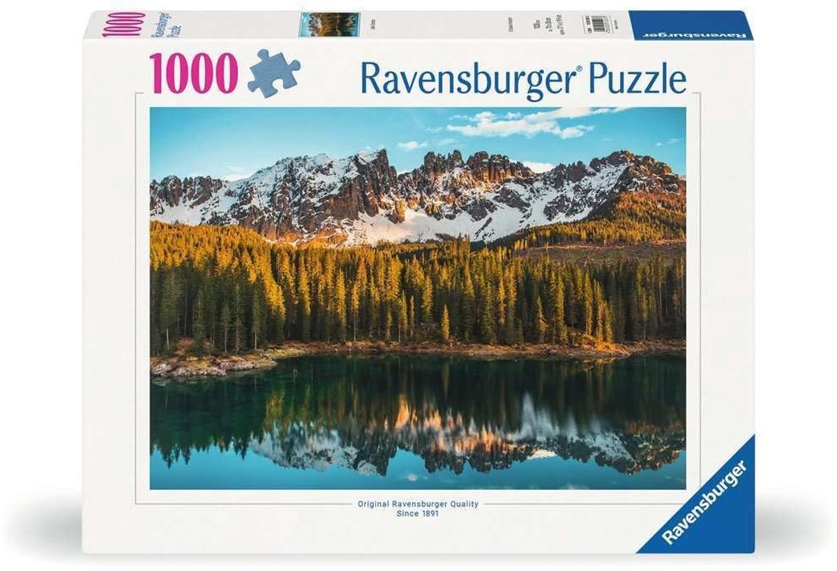 Solidchoice - Karersee 1000 Stukken Puzzel voor Volwassenen