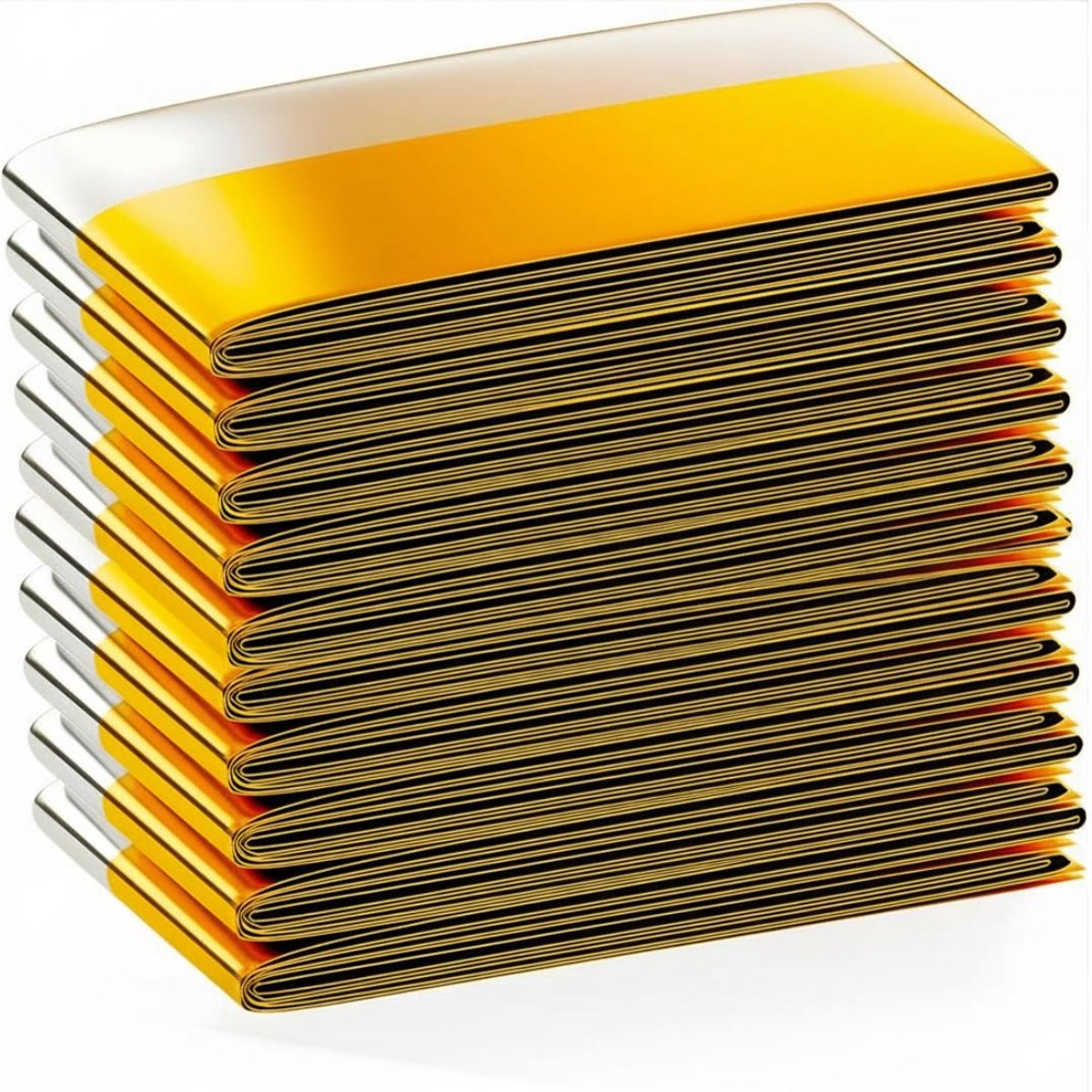 KIRA® Nooddeken - Reddingsdeken - Isolatiedeken - Goud- 210cm x 160cm x 1cm