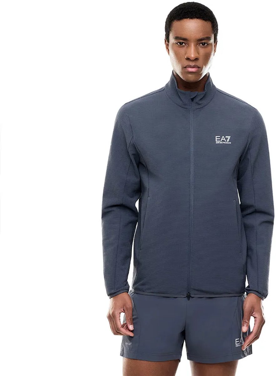 Ea7 Emporio Armani 7m002150_af26216 Sweatshirt Met Rits Blauw M Man