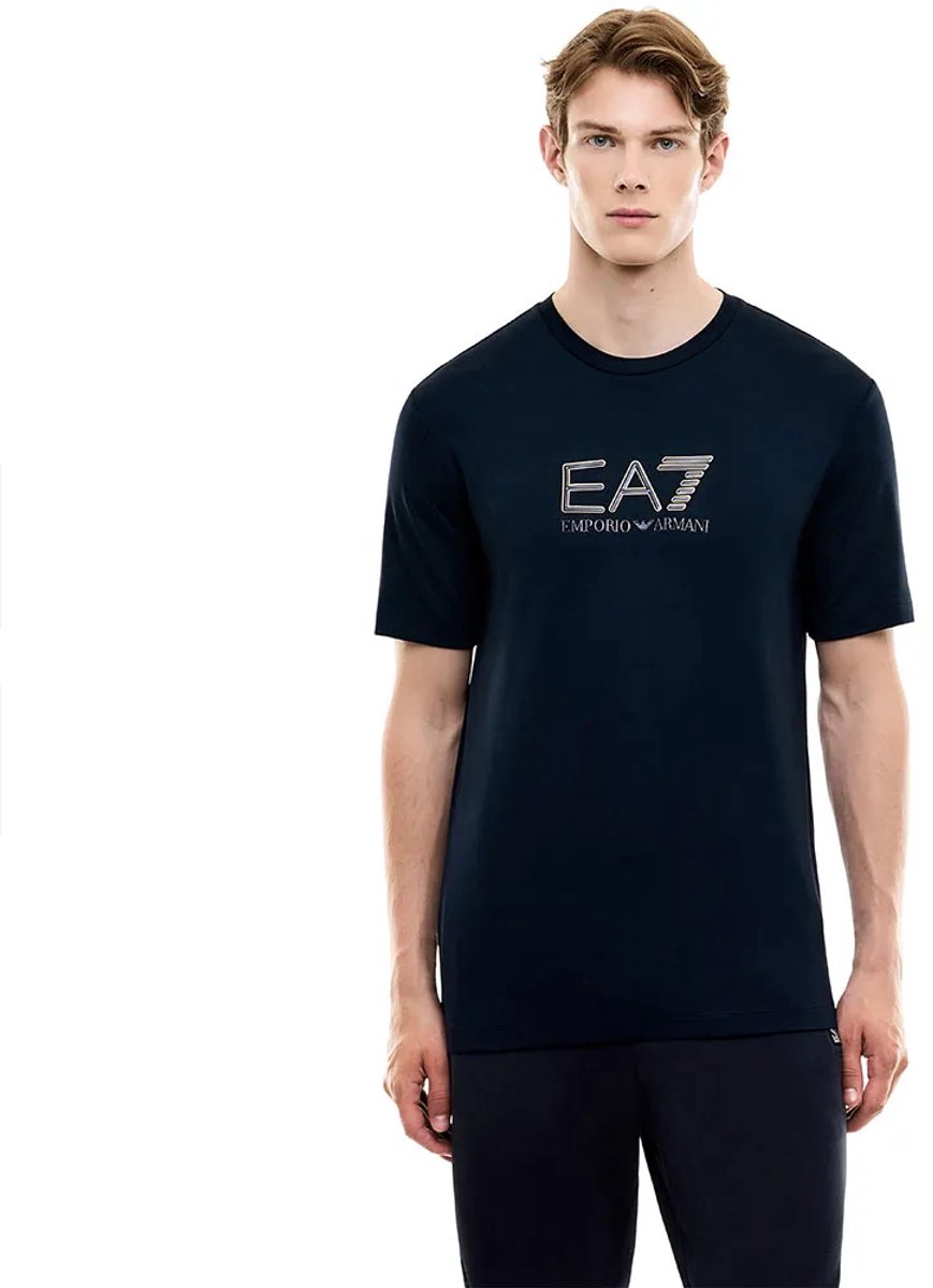 Ea7 Emporio Armani 7m002239_af13739 T-shirt Met Korte Mouwen Blauw L Man