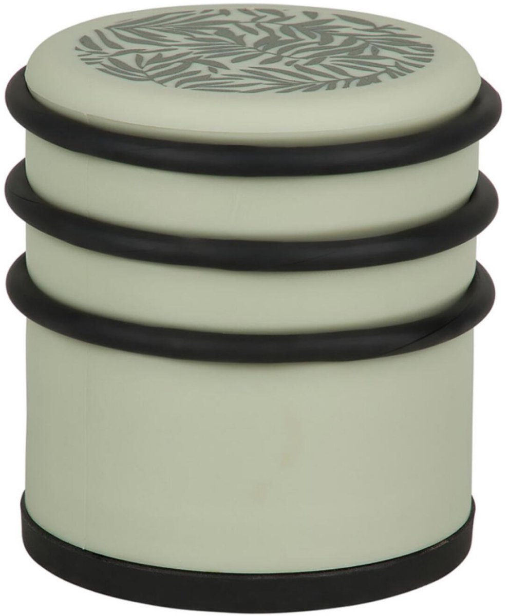 Cogex Deurstopper - lichtgroen - design - rubber - D7,5 x H8 cm