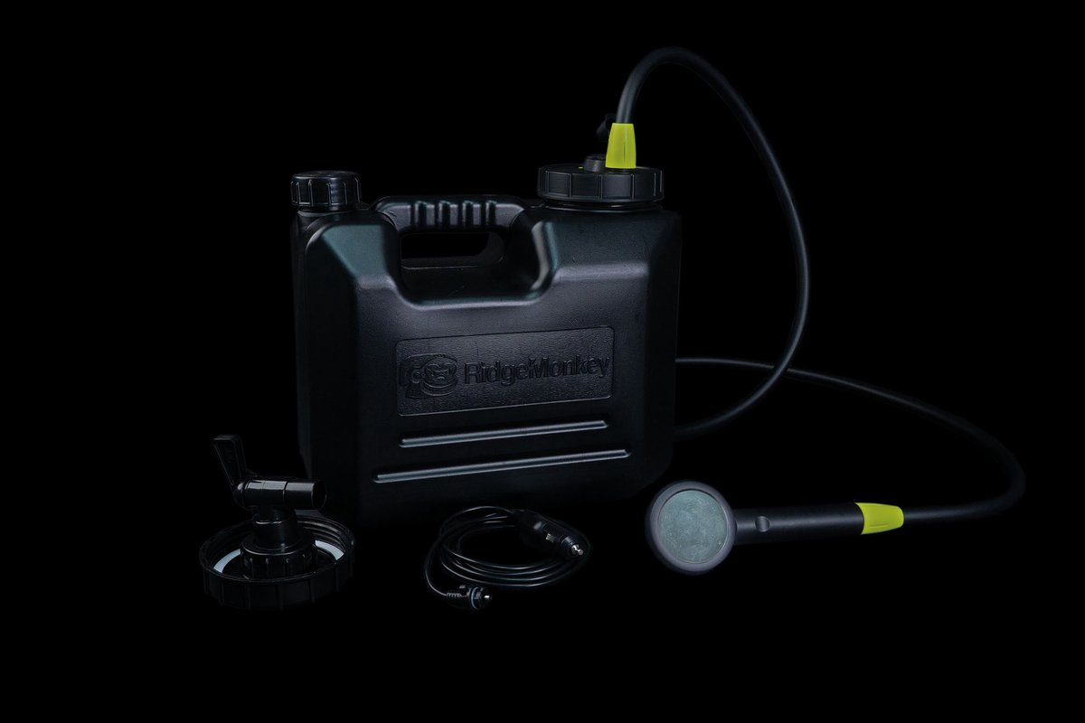 Ridgemonkey Outdoor Power Shower Full Kit - Survival Kit