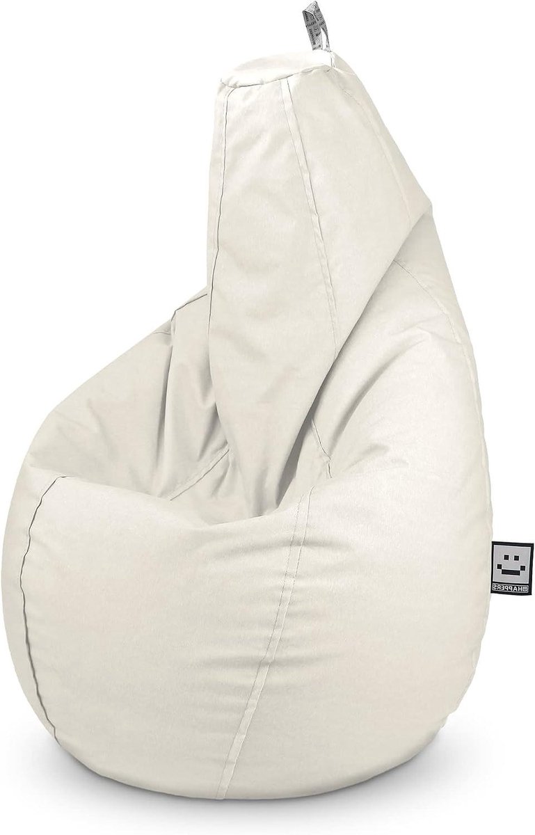 Zitzak Stoel - Comfortabele Poef - Ontspannen Zitten - Waterafstotende Stof - XL 80x80x130cm - Ruwe
