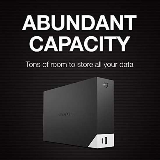 Externe Harde Schijf - Opslagstation Hub - Bestanden Opslaan - Ingebouwde Hub Functie - 10 TB - Zwart — afbeelding 2