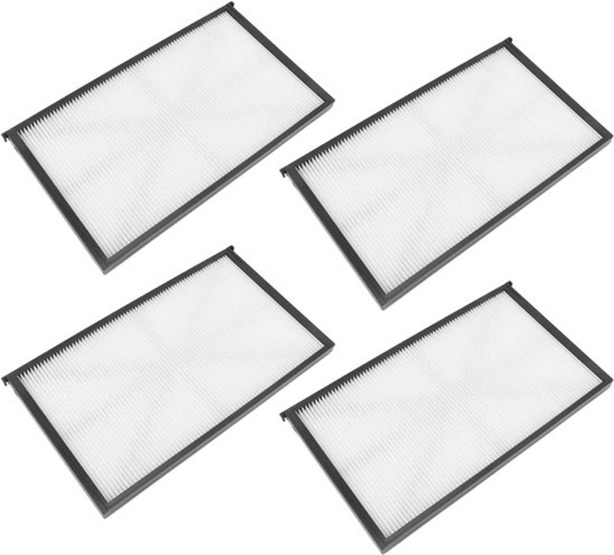 Set van 4 wasbare filters voor robot zwembadreinigers, geschikt voor Sharks en Aquavac modellen