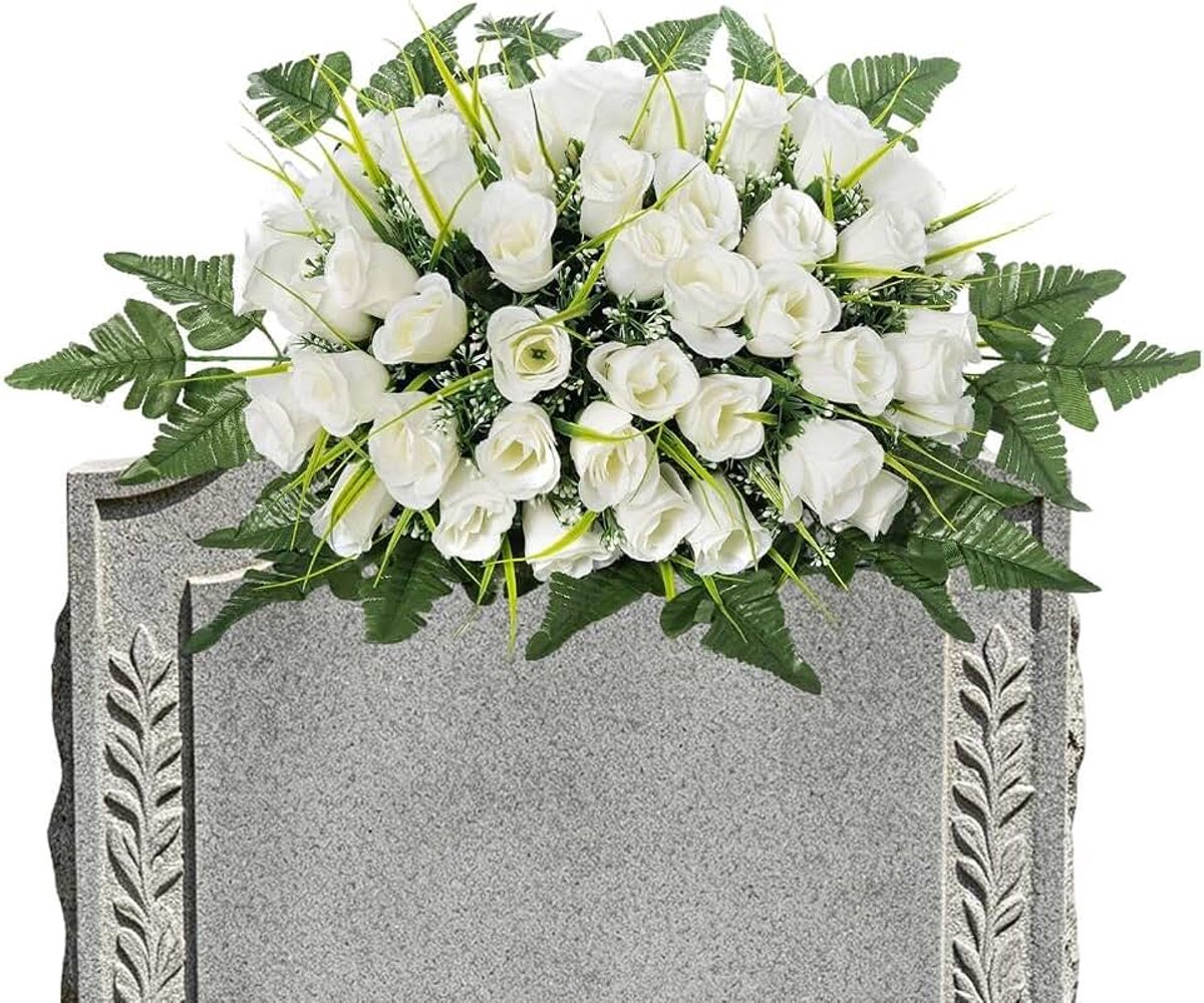 Grafbloemenzadel, souvenir, kleurecht, bloemendecoratie voor begraafplaats, voor , tuin, terras, binnenplaats en , moeder, vader