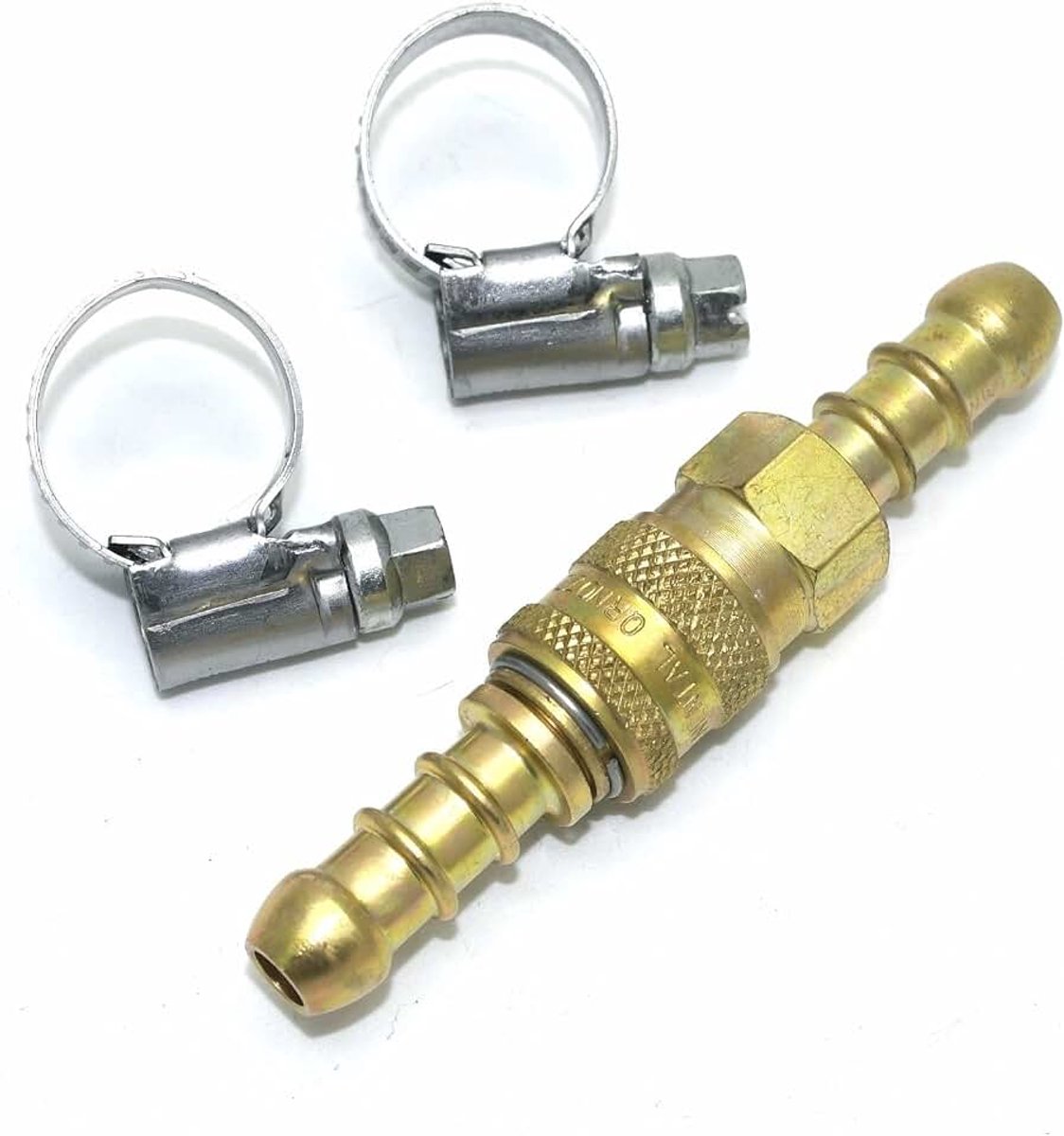 Gas LPG BUSSNEL TWEE EXTREMITEITEN + 2 CLIPS