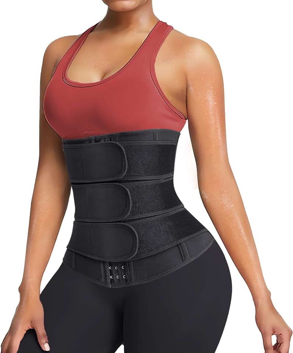 Taille Trainer Vrouwen Abdominale Riem Taille Abdominale Weg Rits Sauna Zweet Riem voor Weight Loss Taille Shaper Fitness Sport Riem