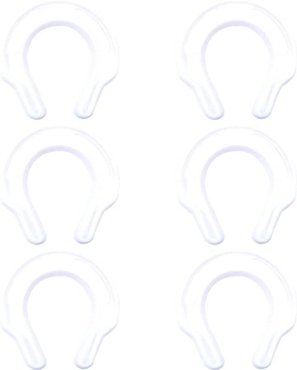 - Deur Pinch Guard - Veiligheid - 6 Pack - Deur Stopper - Kinderen - Voorkomt vingerknijpen - Deuren - Bescherming - Wit