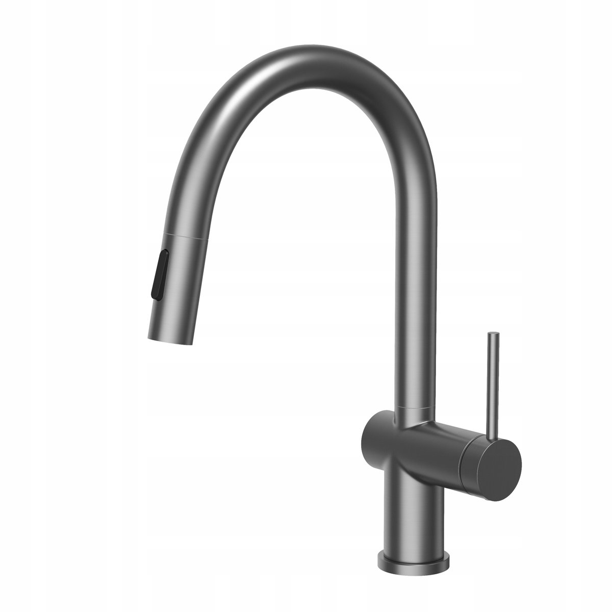 Keukenmengkraan Ana Gun Metal - Uittrekbare Uitloop