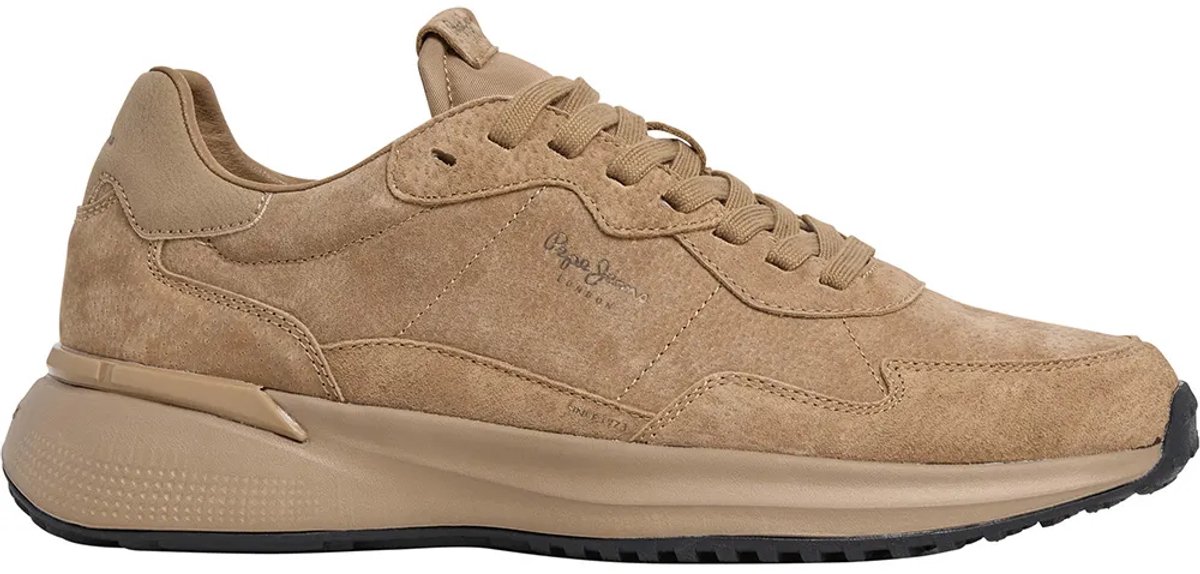 Pepe Jeans Bampton Suede Schoenen Beige EU 45 Man