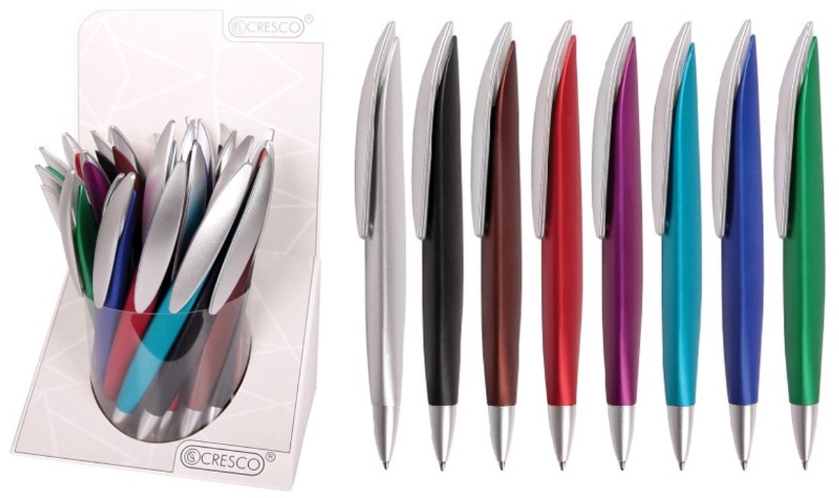 Cresco Bullet Pen - Comfortabel en Duurzaam Schrijven voor Kantoor en School