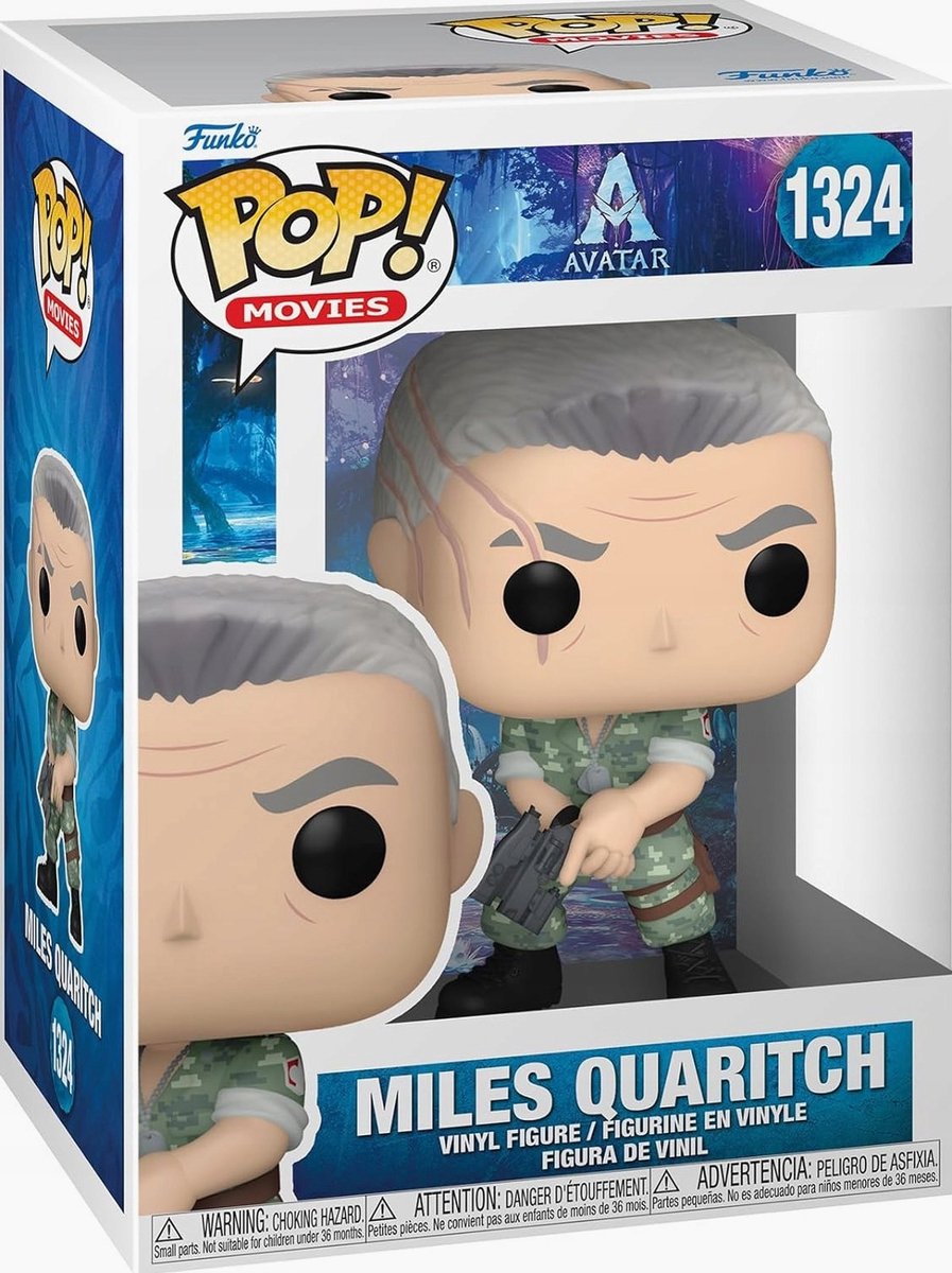 Collectibles Vinyl Figuur Miles Quaritch - Filmkarakter