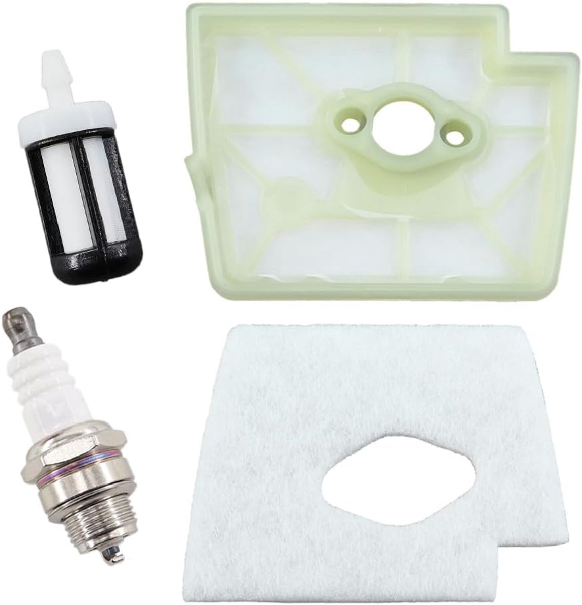 Luchtfilter voorfilter met benzinefilter bougie voor Stihl FS160 FS180 FS220 FS280, FS 160, FS 180, FS 220, FS 280 bosmaaier 4119 120 1600