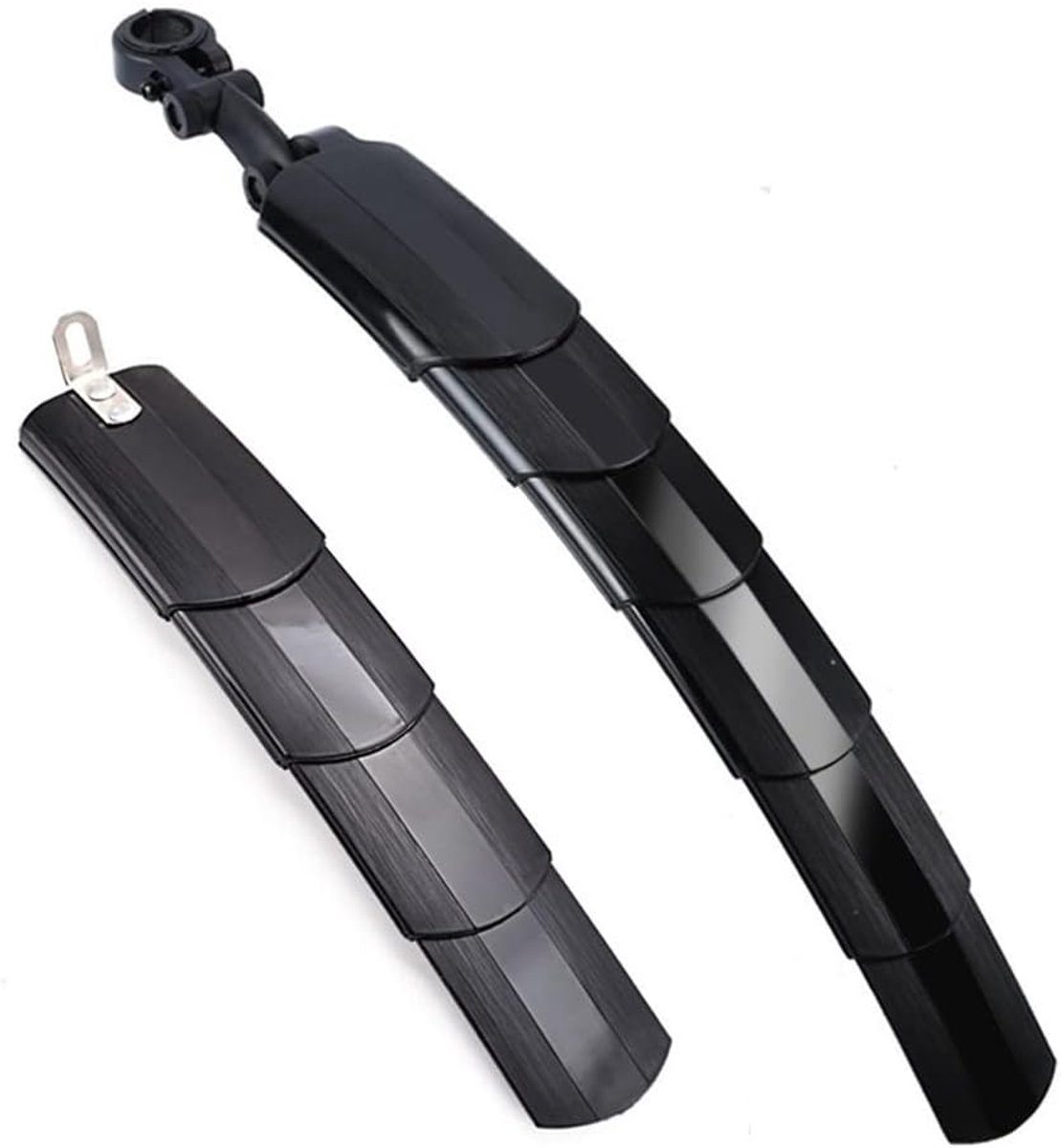 Spatborden, fiets MTB spatbord spatborden ultralichte intrekbare mountainbike modderbeschermer, spatborden voor en achter (type A)