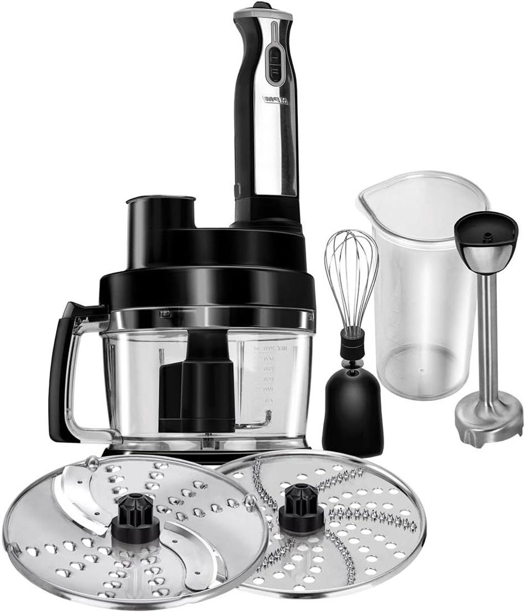 Keukenmachine - Keukenrobot mixer - Allround koken - 800W Krachtige Motor - 2 Liter Kom - Zwart