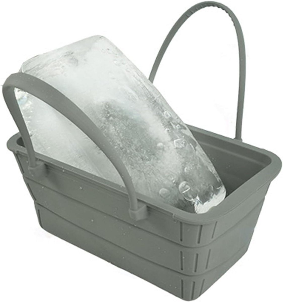 Opvouwbare IJsemmer - Drankkoeler Partybak - Outdoor Feesten - Grote Capaciteit - 3700 ml - Wit
