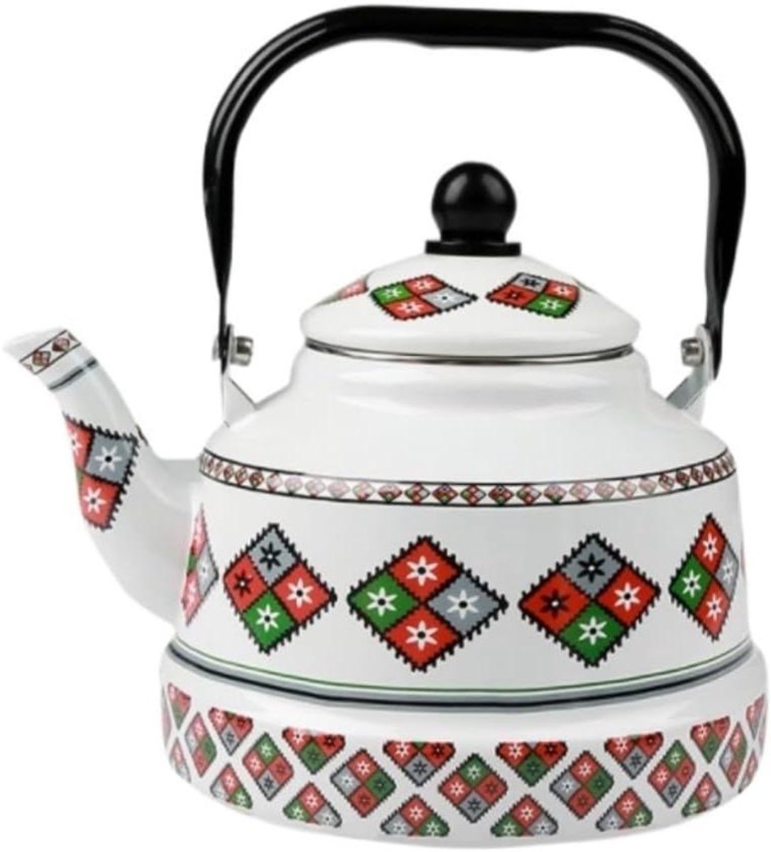 Waterkoker Fluitketel - Koffieketel Theeketel - Water Koken - Verdikte Bodem - 1.1L - A