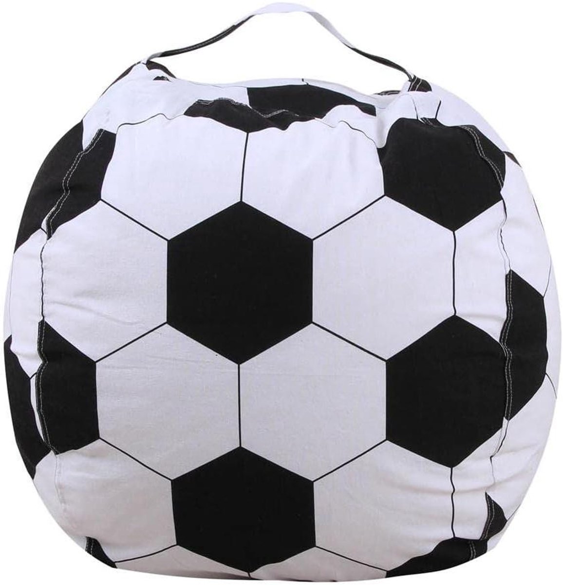 Zitzak Binnenzak - Opbergzak Stoel - Speelgoed Opbergen - Met Ritssluiting - 45 cm - Voetbal