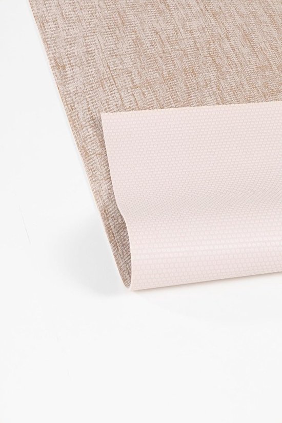 Jute yogamat - Antislip mat - Yoga oefeningen - Natuurlijk & ademend - 183 x 61 cm - Zandkleur — afbeelding 3