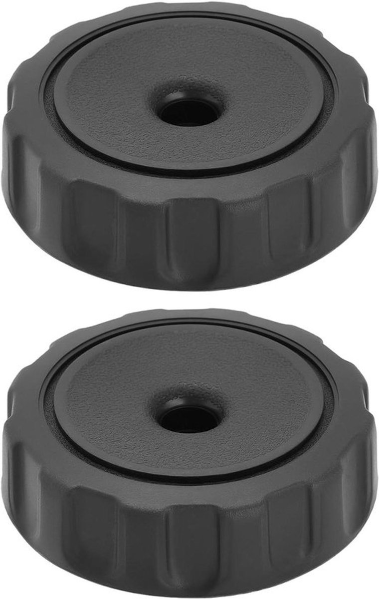 Vervanging knop aanpassing - Compatibel met Golf 1 Cabriolet - Geschikt voor Golf 2 - Passat - Aanpassing handwiel - Deelnummer 191881671C - 2 stuks.