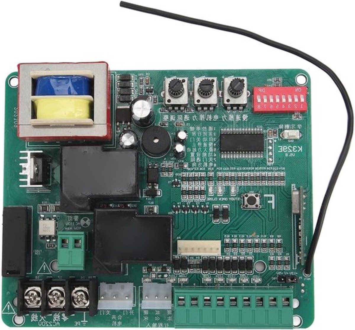 Circuitplaat voor Schuifpoort, Automatische Deuropener met Handmatige Controle en Motorregeling voor Schuifpoortmotor (220V)
