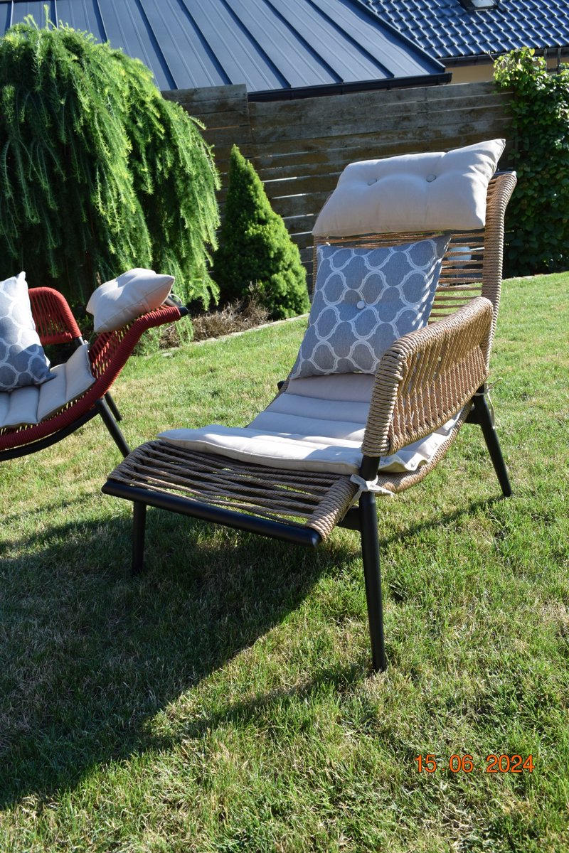 Designer Tuinstoel met Touw - Stijlvol & Weerbestendig