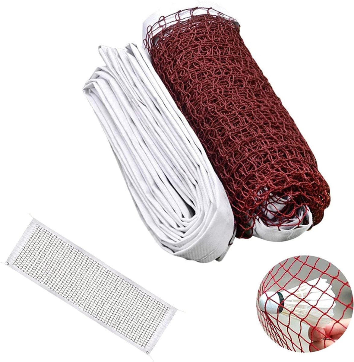 ZRNS® Volleybalnet - Verstelbaar Sportnet - Tennisnet - Badmintonnet - Opvouwbaar