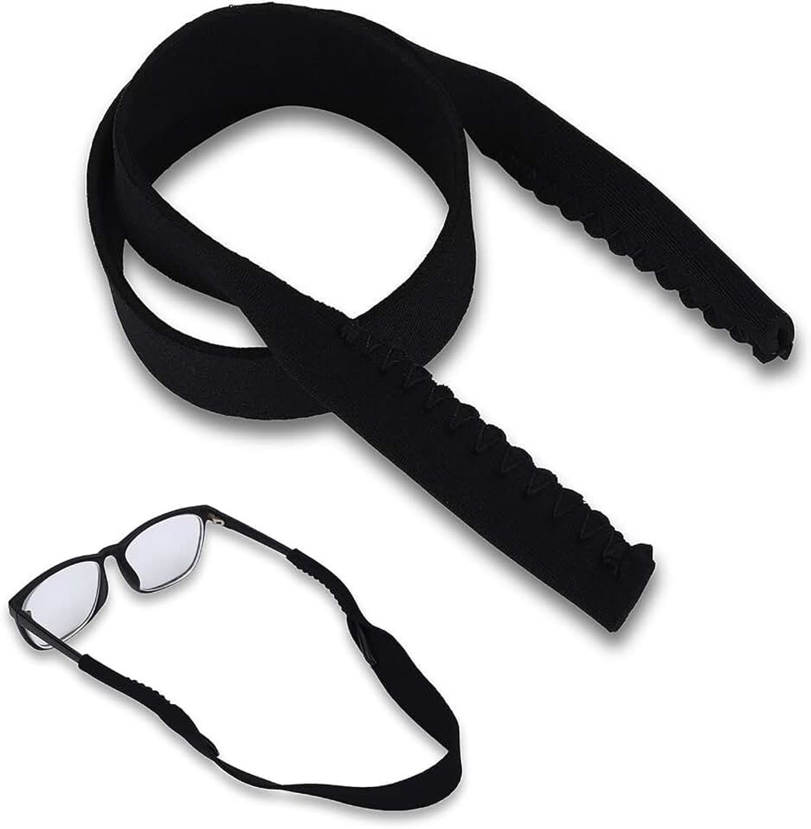 Brillenmontuur Met Elastische Banden is Geschikt Voor de Meeste Brillen Met Beenbreedtes Tussen 4 en 8mm (5 stuks/pack)