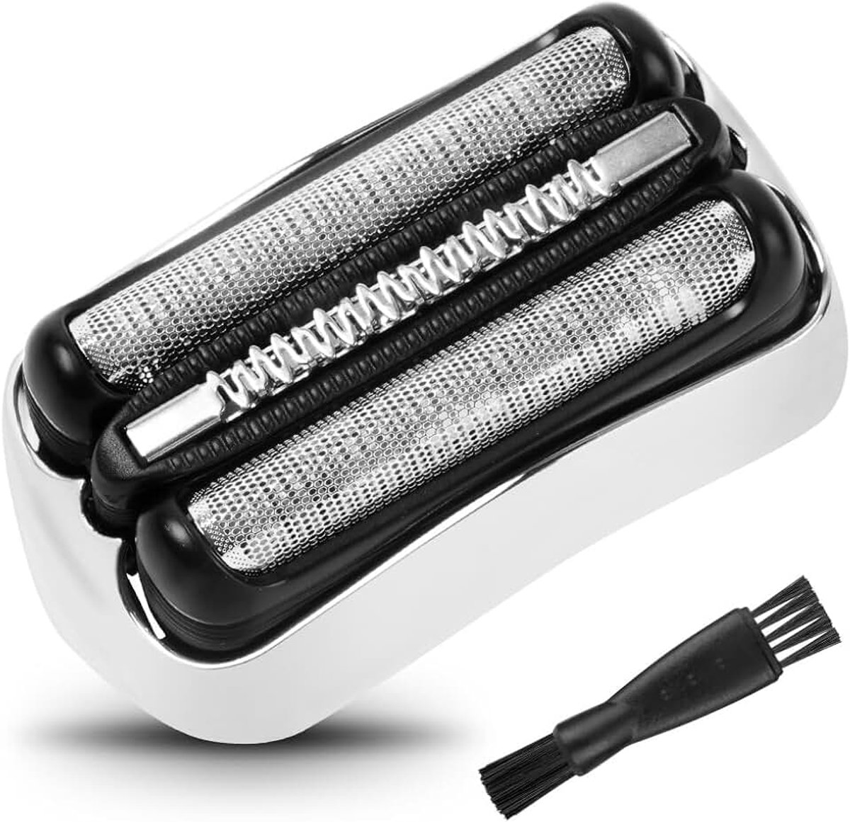 Scheerkop voor Braun Series 3, 21S Compatibel Met Braun Series 3 Elektrische Scheerkop, Vervangende Mesjes Foliekopaccessoires voor Scheerapparaten 300s 301s 310s 5408 5409 5414 5415 320s 320r
