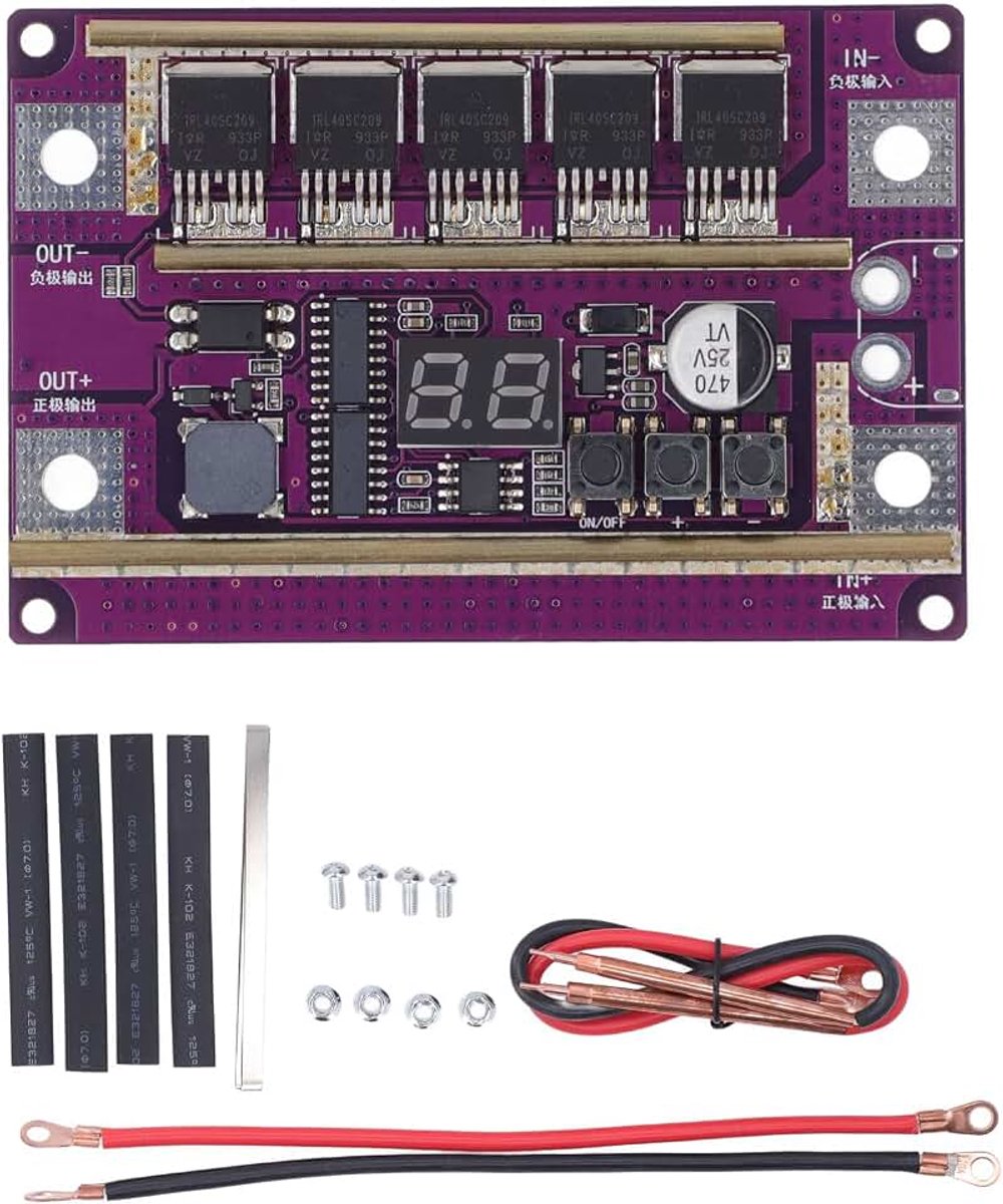 Welder Board Kit Digitale Display 99 Versnellingen Verstelbare Batterij Lassen Controller Module 12V