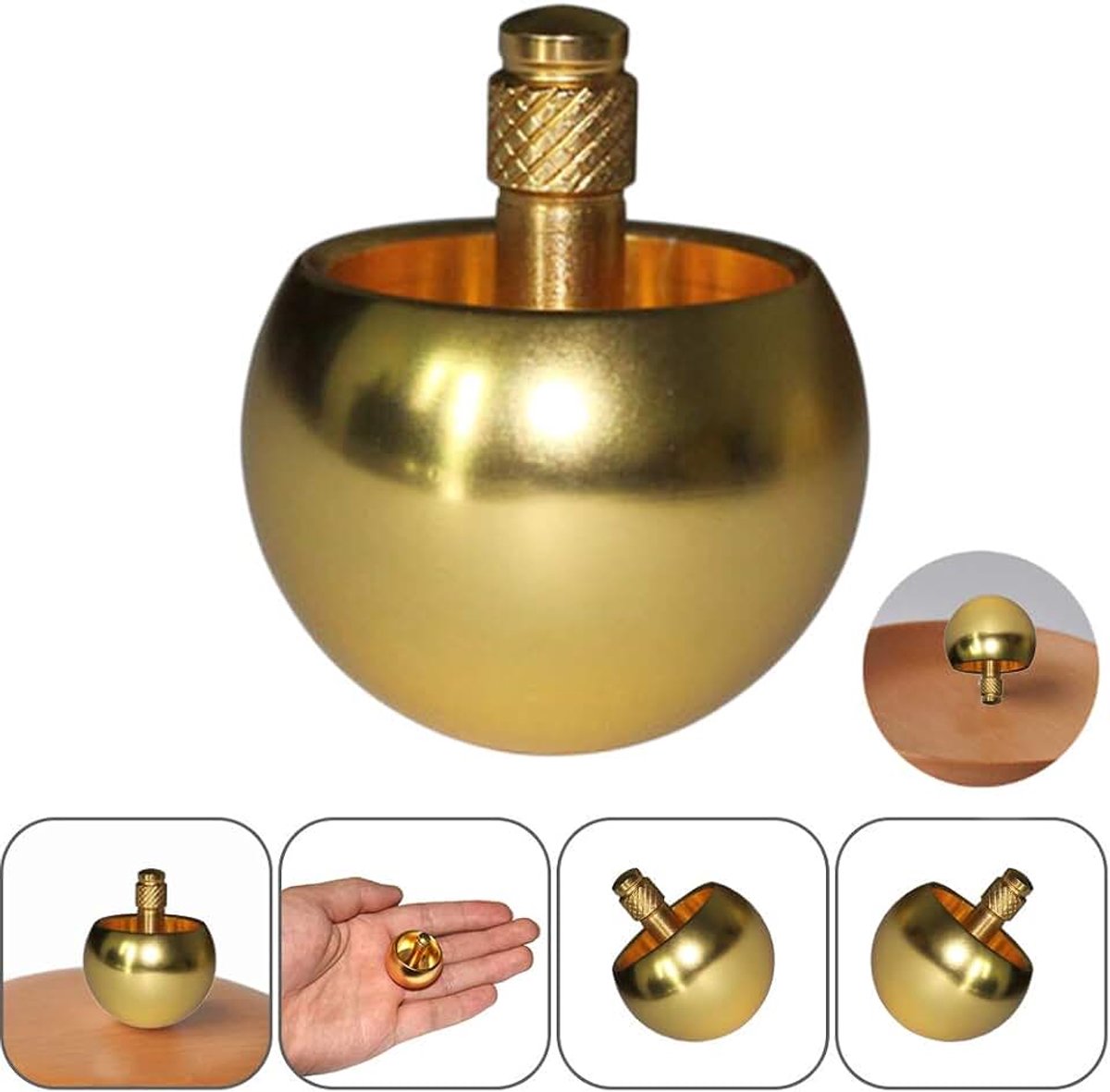 Precisie gyroscoop, top hoogglans gepolijst Tippie Top