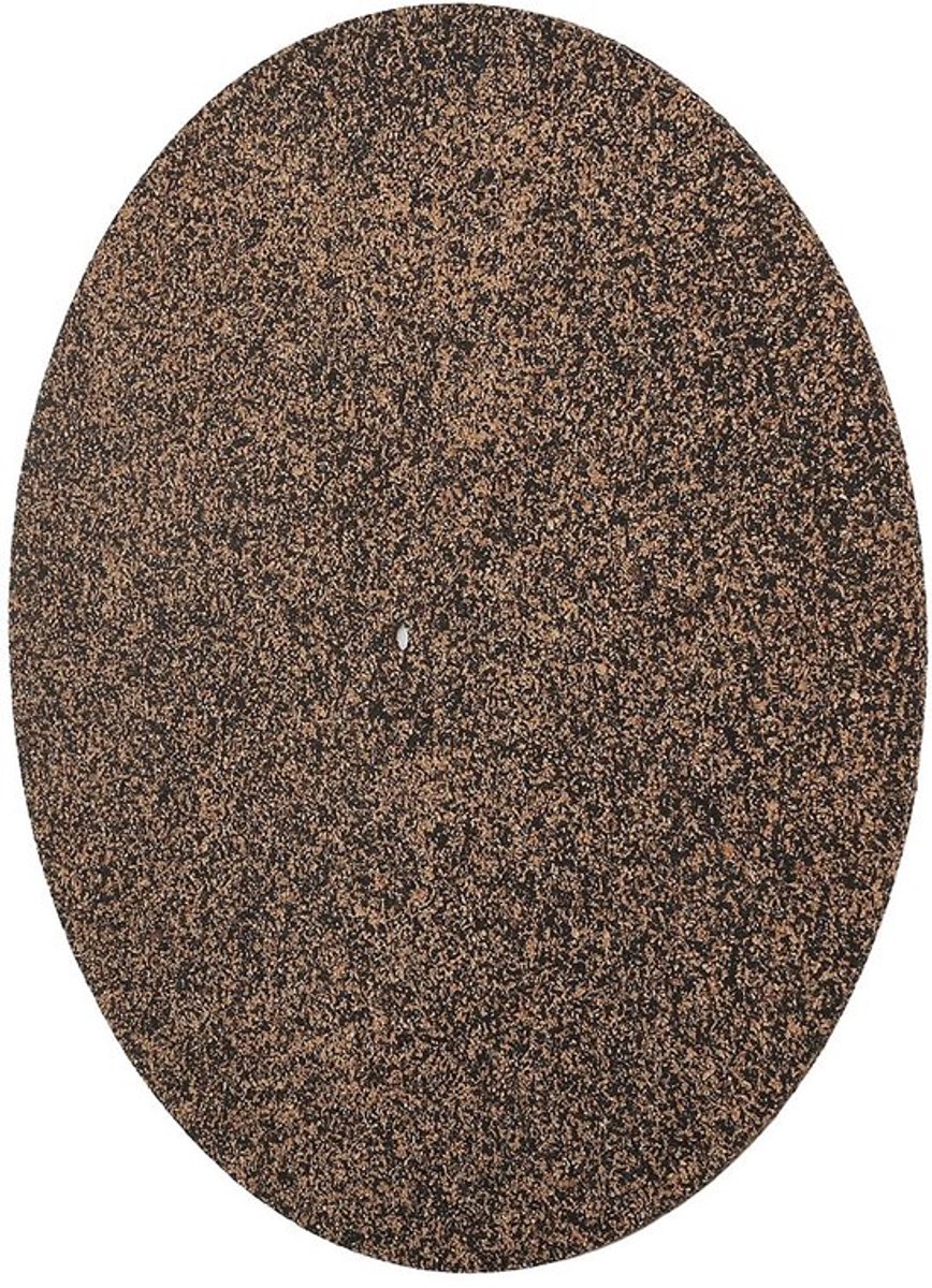 Slipmat voor platen - Schokbestendig - Antislip slipmat - Kurk - 12 inch - Vinylplaten - Duurzaam en antistatisch - Recordpad