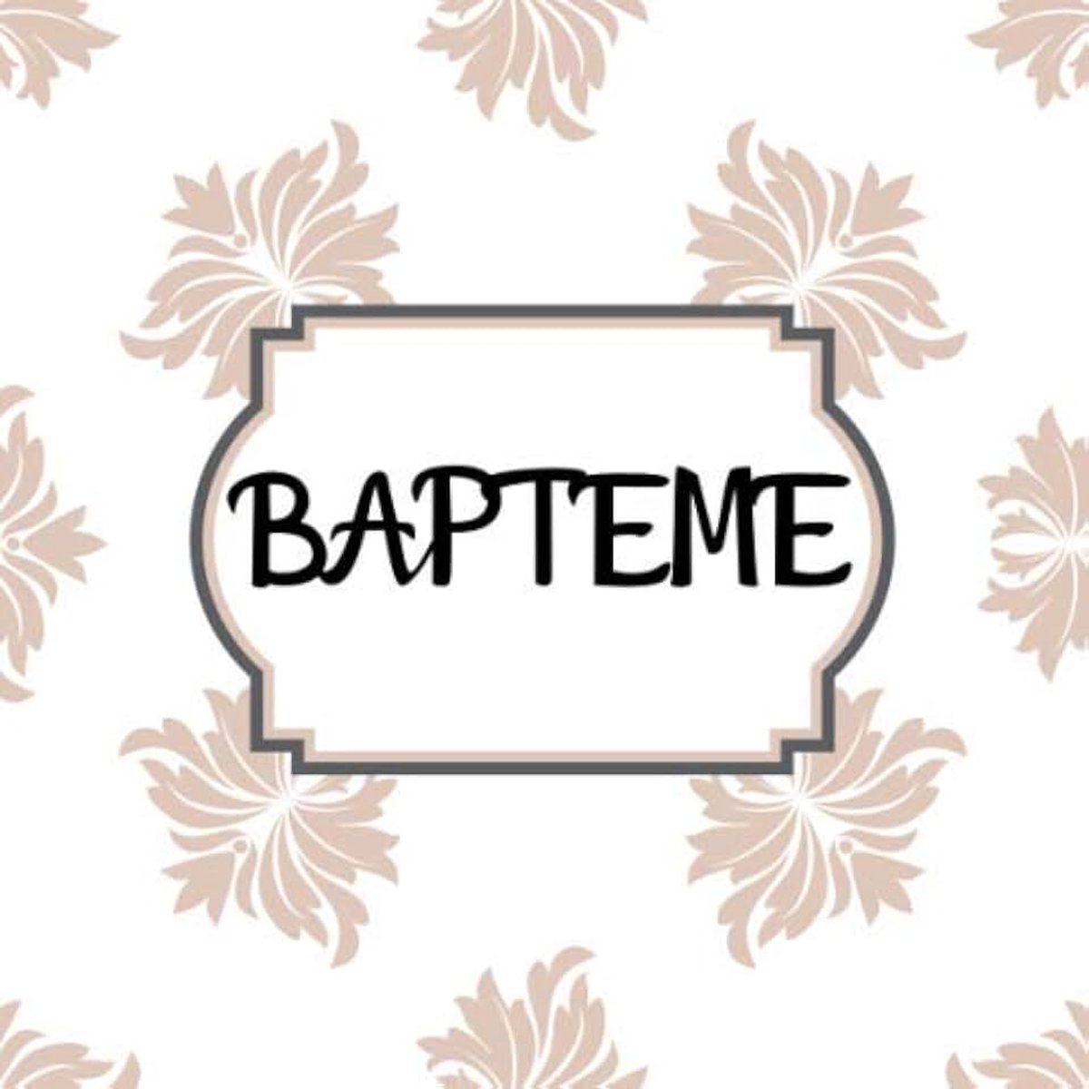 D’or Baptême - Carnet de félicitations: Livre d’or souple format carré 40 pages à remplir par les invités - page photo souvenir