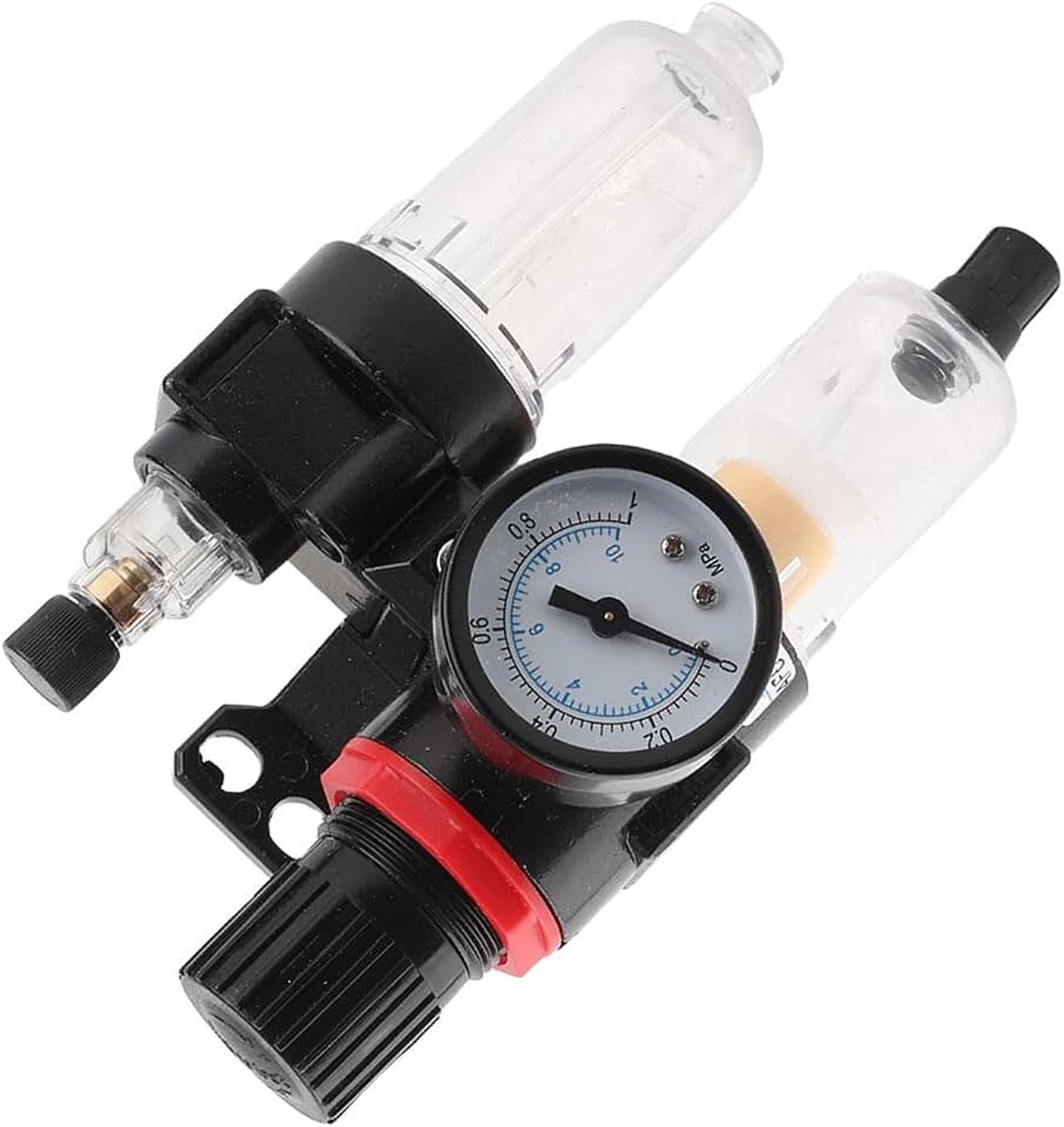 1/4 "Olie Waterafscheider, 0.5-9.0Kgf 1.5MPa Perslucht Waterafscheider, Luchtfilter Regulator Ontvochtiger Compressor