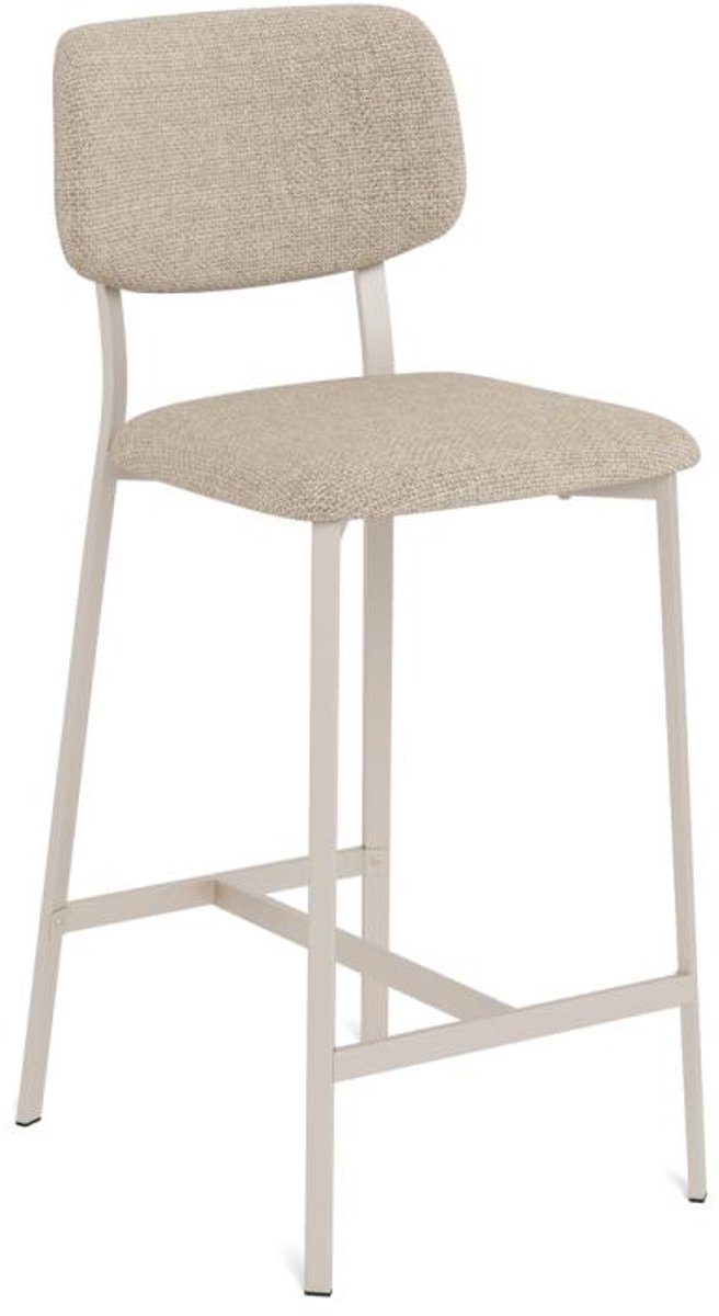 Barstoel Bristol Basel Beige - Giga Living - Set van 2
