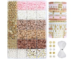 Polymeerklei kralenset 24 vakjes - DIY sieraden maken