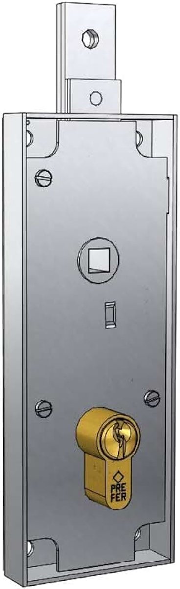 Europrofiel asafstand 60 mm