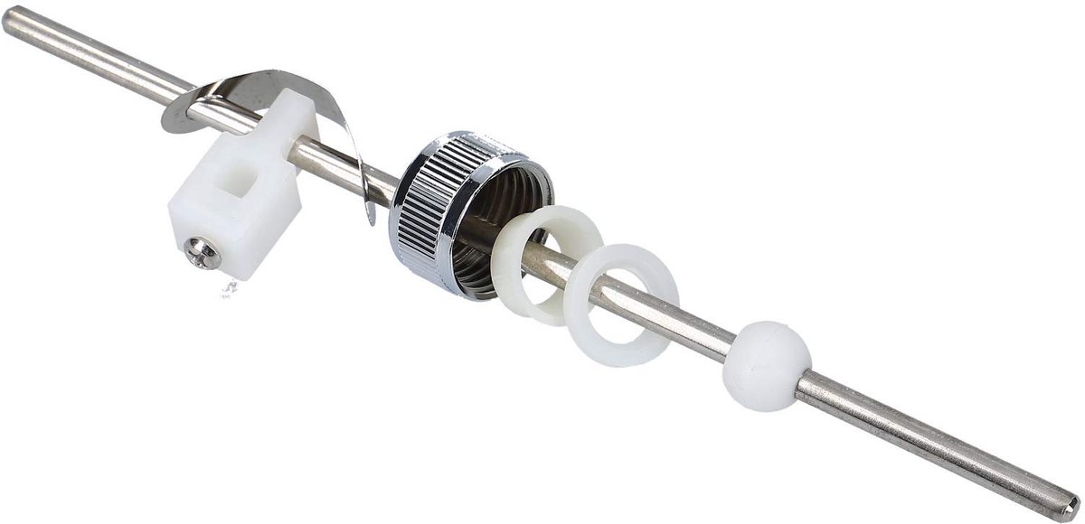 Stang 5 mm Ø horizontaal 180 mm voor armatuur wastafel afvoergarnituur