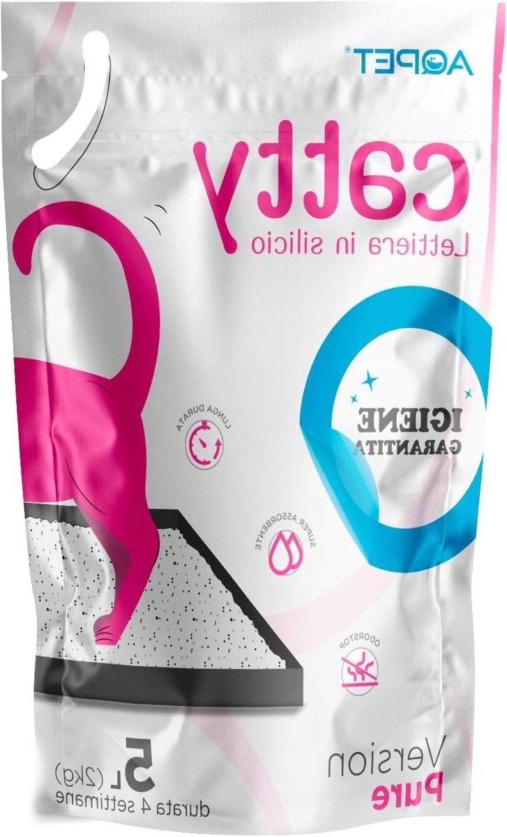 Kattenbakvulling - Kattenbak korrels - Hygiënisch houden - Super absorberend - 5 liter - Transparant