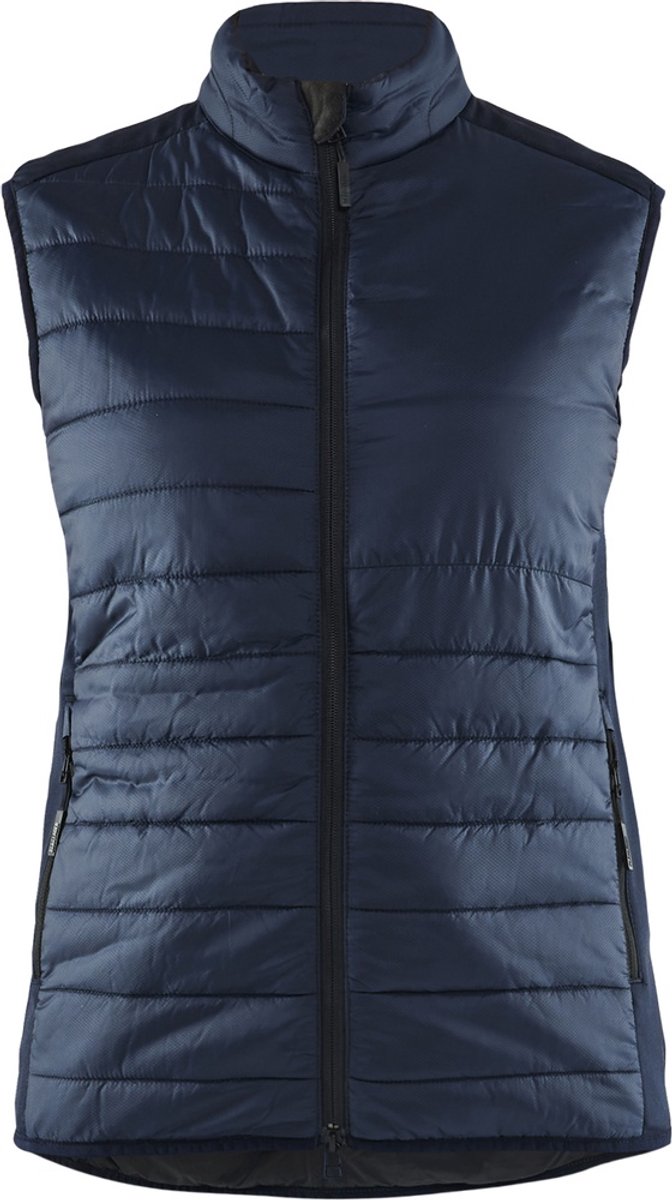 Blaklader Dames bodywarmer gevoerd 3864-2030 - Donker marineblauw - XXXL