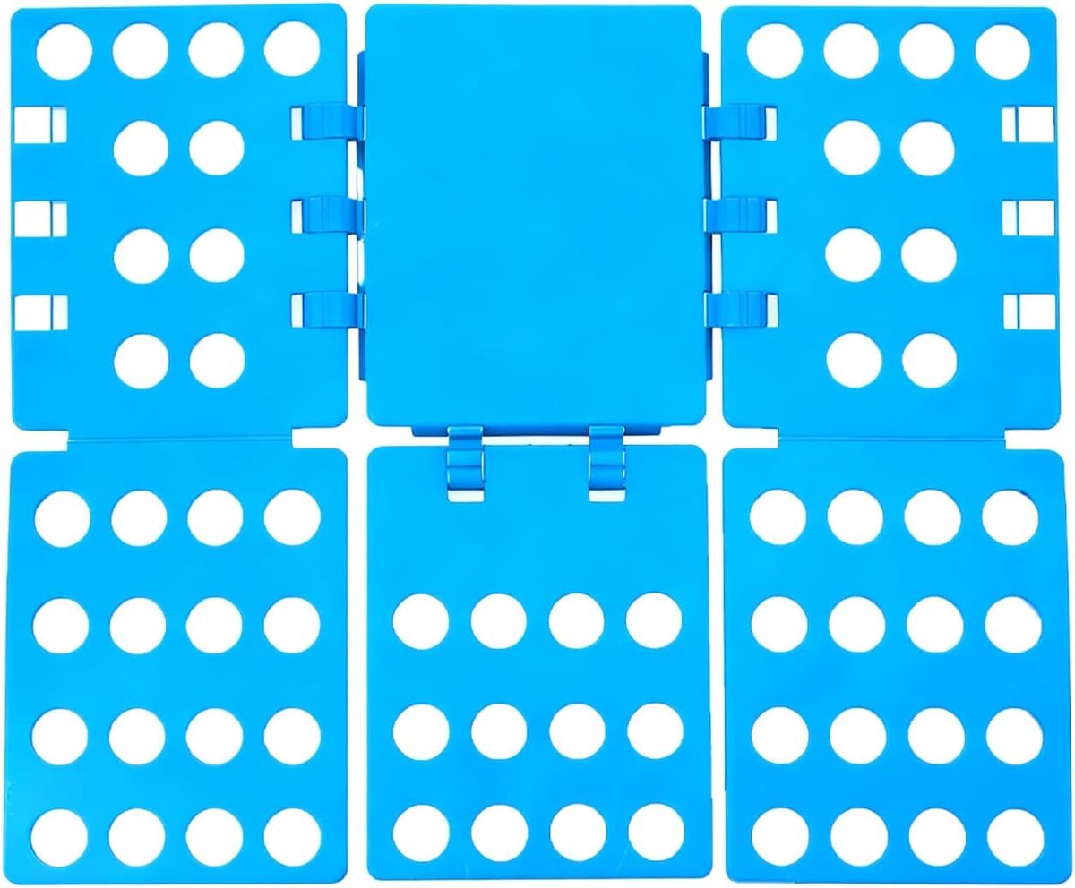 Vouwplank voor kleding, T-shirt, overhemden, truien en broeken, eenvoudig te gebruiken, robuuste materialen en compacte constructie voor optimale opbergruimte, voor kinderen en volwassenen
