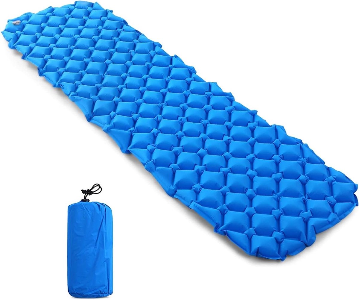 Slaapmat Dubbel - Kampeer Matras - Kamperen Buiten - Waterdicht - 2 Persoons - Blauw