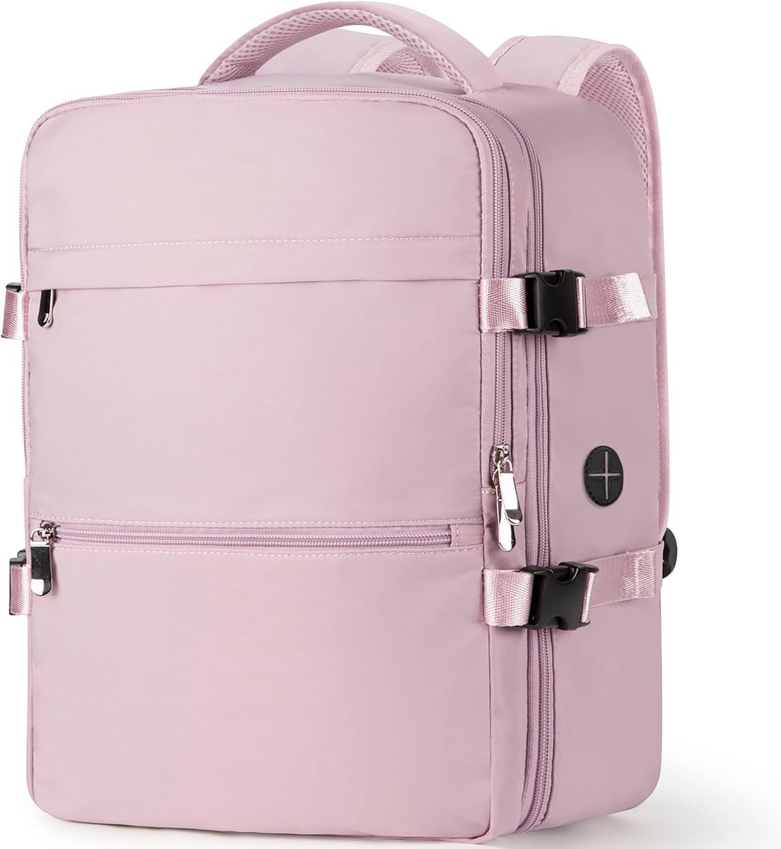 SnelShoppen - Reisrugzak Handbagage 40 x 20 x 25 cm met Laptopvak en Diefstalbeveiliging voor Vliegtuig en Ryanair, Kleine Handbagage Rugzak, Ideaal v