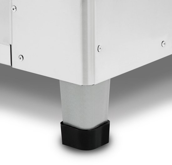 VERTES plukmachine voor pluimvee van roestvrij staal, pluimveeplukmachine met een capaciteit tot 540 kg/u en een vermogen van 1500 watt, 180 plukvingers, plukmachine voor eenden, natte plukmachine, koudwateraansluiting, uitwerpplad van Vertes — afbeelding 5