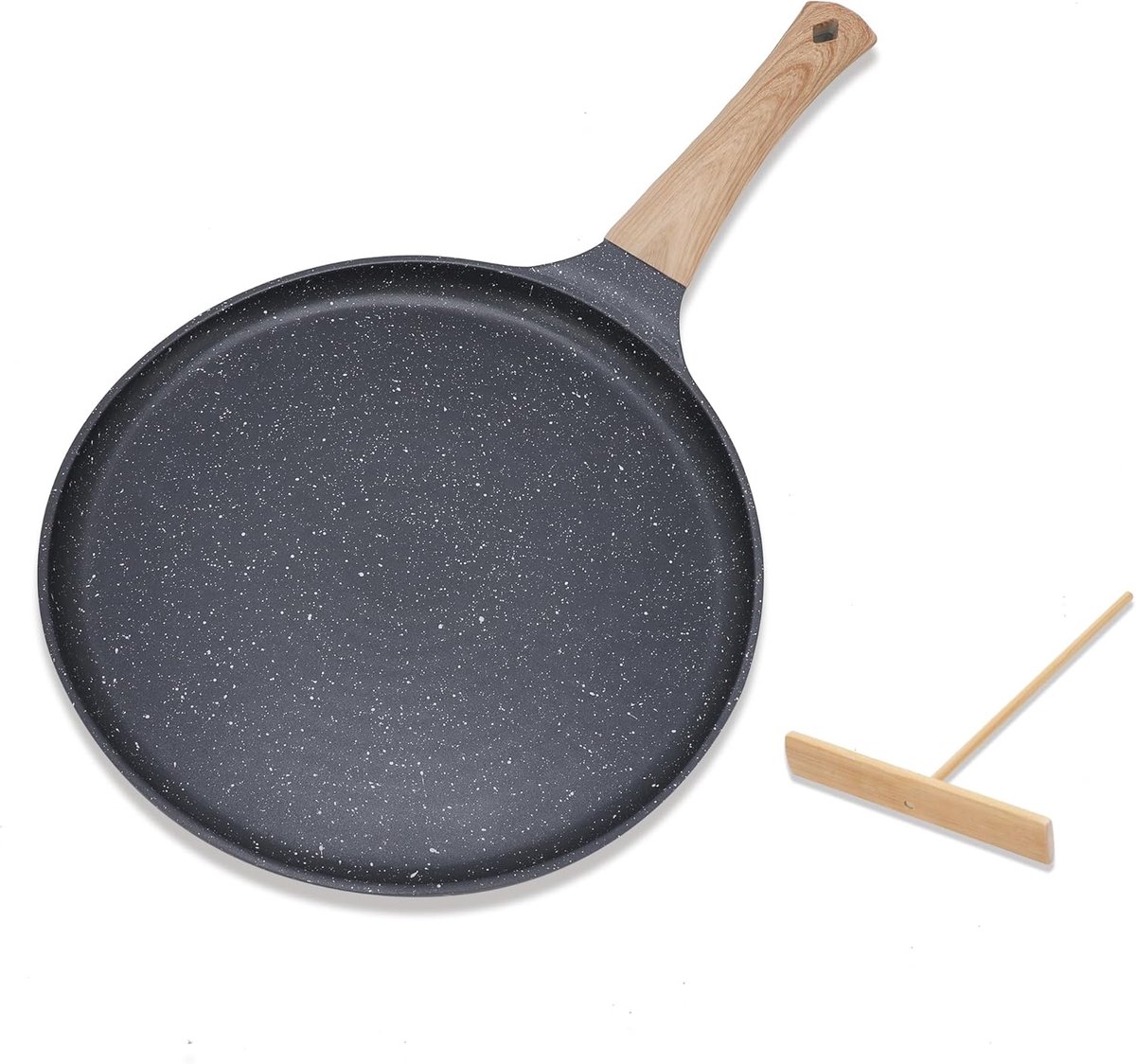 Pannenkoekpan met Antiaanbaklaag, Ingebouwd Fornuis, Keukenkoekenpan (20cm)