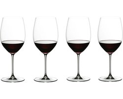 Riedel Wijnglazenset - Rode Wijnglazen - Veritas - Cabernet / Merlot - 709 ml - 4 Stuks