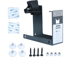 U.S. Solid Bureauplakbanddispenser - breedte 6,35 cm, kern 7,6 cm, 3 montageopties, staal - ShopVlot