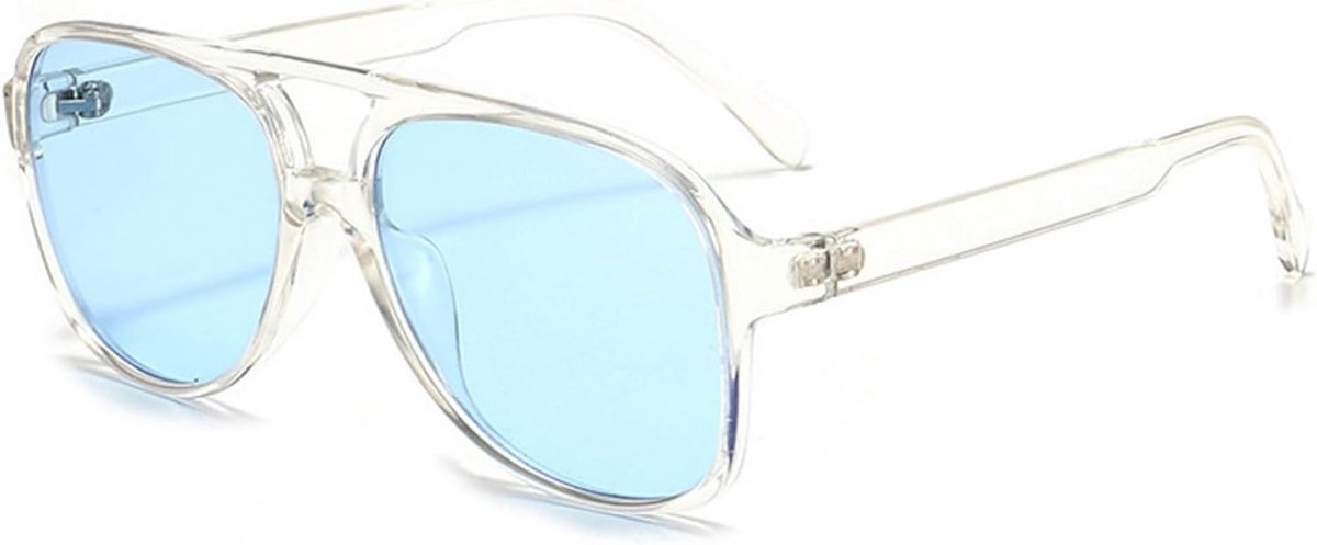 jaren 70 gepolariseerde zonnebril voor heren, dames Vintage klassiek oversized pilotenbril